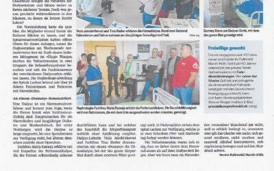 Freiwilligenanlass 2024 – Besuch Dialyse Spital Lachen