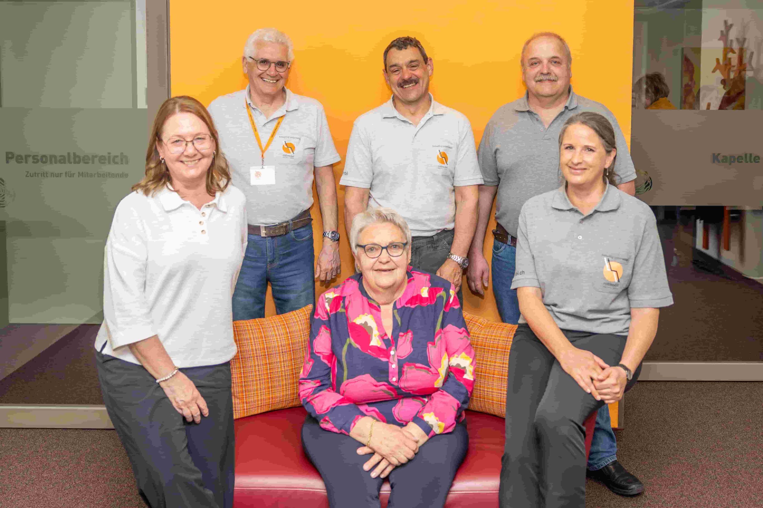 Alle Vorstandsmitglieder des Vereins rollmobil March-Höfe