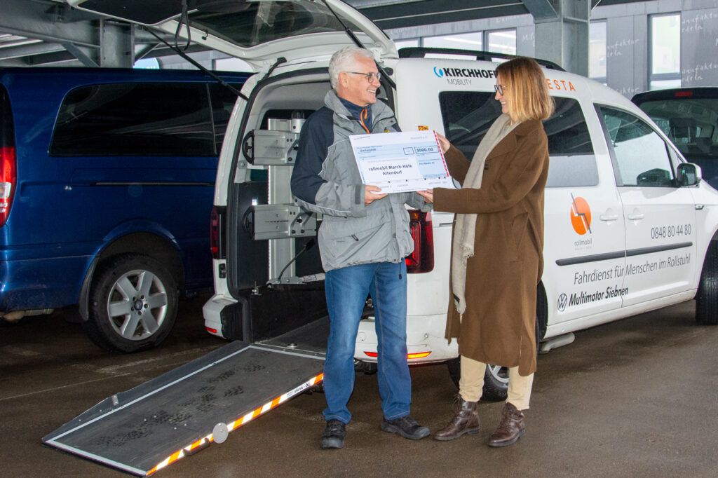 Firmenspende zu Weihnachten von Paul Bauder AG