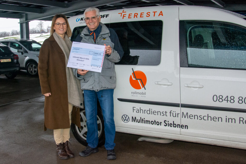 Firmenspende zu Weihnachten von Paul Bauder AG